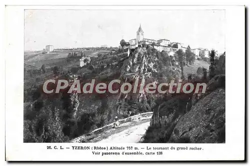 Cartes postales Yzeron Rhone Altitude 757 m