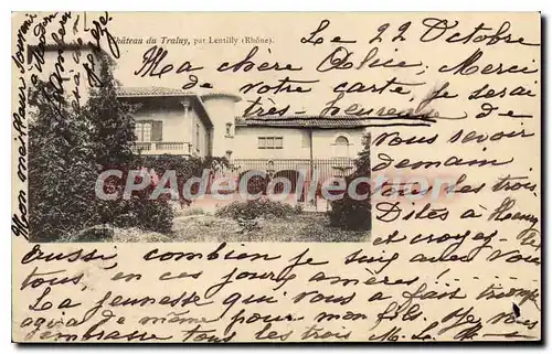 Cartes postales Chateau de Traluy par Lentilly Rhone