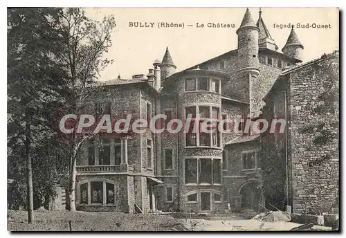 Ansichtskarte AK Bully Rhone Le Chateau facade Sud Ouest