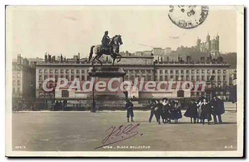 Cartes postales Lyon Place Bellecour