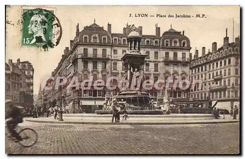 Cartes postales Lyon Place des Jacobins