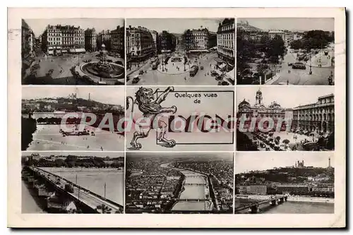 Cartes postales Quelques vues de Lyon