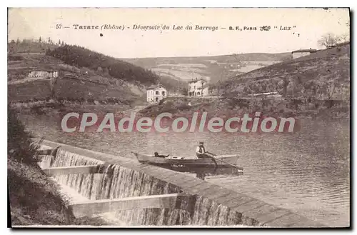 Cartes postales Tarare Rhone Deversoir du Lac du Barrage