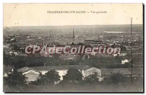 Cartes postales Villefranche sur Saone Vue generale