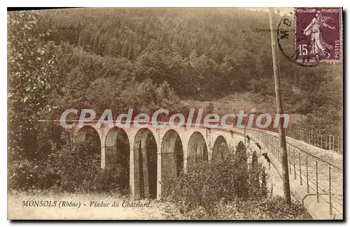 Ansichtskarte AK Monsols Rhone Viaduc du Chatelard