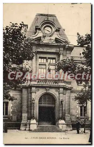 Cartes postales Lyon Croix Rousse La Mairie