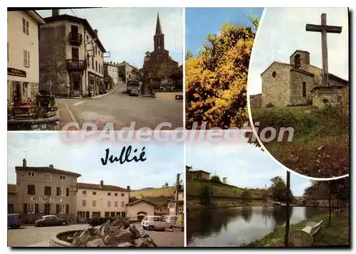 Moderne Karte Jullie Rhone