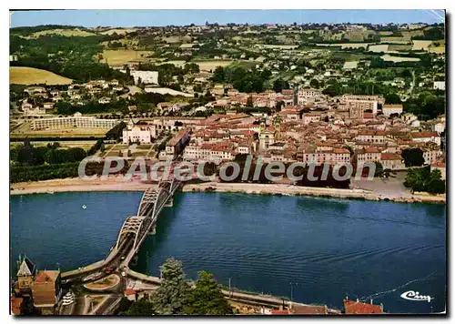 Cartes postales moderne Neuville sur Saone Rhone Vue generale aerienne