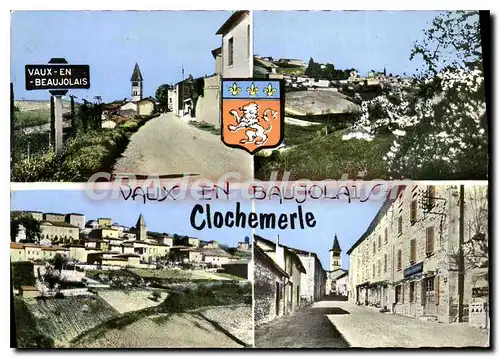 Cartes postales moderne Vaux en Baujolais Clochemerle