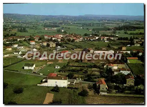 Moderne Karte Brindas Rhone Vue generale