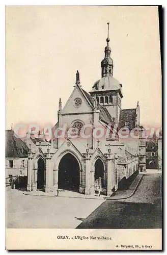 Ansichtskarte AK Gray L'Eglise Notre Dame