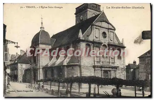 Cartes postales Vesoul L'Eglis Saint Georges