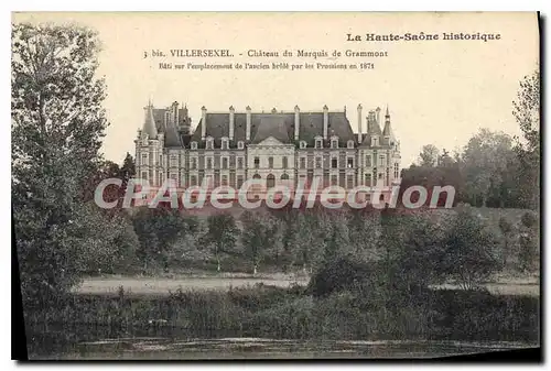 Ansichtskarte AK Villersexel Chateau du Marquis de Grammont