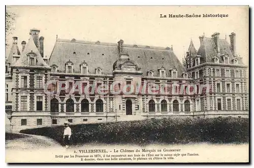 Ansichtskarte AK Villersexel Le Chateau du Marquis de Grammont