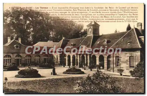 Cartes postales Luxueil les Bains Les Thermes