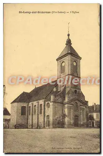 Ansichtskarte AK St Loup sur Semouse Hte Saone L'Eglise