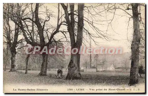 Cartes postales Lure Vue prise du Mont Chatel