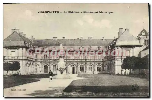 Ansichtskarte AK Champlitte Le Chateau Monument historique