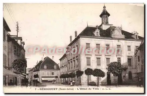 Ansichtskarte AK Hericourt Haute Saone L'Hotel de Ville