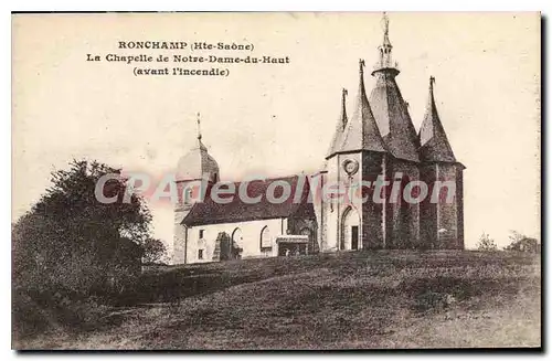 Cartes postales Ronchamp Hte Saone La Chapelle de Notre Dame du Haut