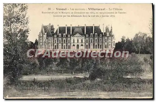 Cartes postales Vesoul Les Environs Villersexel Le Chateau