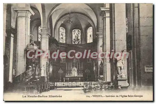 Ansichtskarte AK Vesoul Interieur de l'Eglise Saint Georges