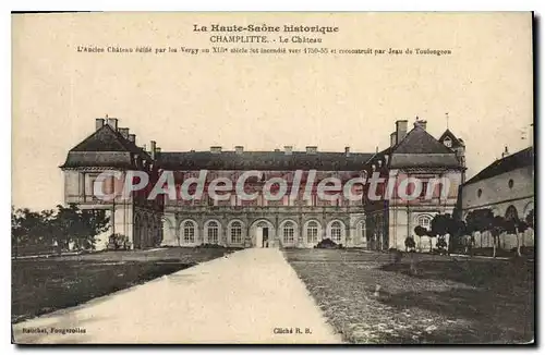 Cartes postales Champlitte Le Chateau