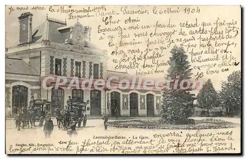 Cartes postales Luxeuil Le Gare