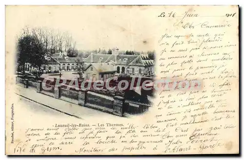 Cartes postales Luxeuil les Bains Les Thermes