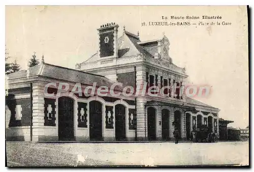 Cartes postales Luxeuil Place de la Gare