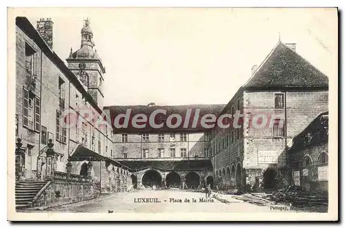 Cartes postales Luxeuil Place de la Mairie