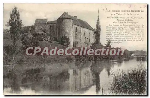 Cartes postales Vallee de la Lanterne Bourguignon les Conflans Ancien Chateau