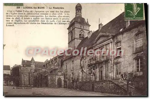 Cartes postales Luxeuil les Bains Le Presbytere