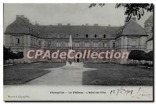 Cartes postales Champlitte Le Chateau L'Hotel de Ville
