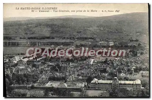 Cartes postales Vesoul Vue Generale vue prise de la Motte