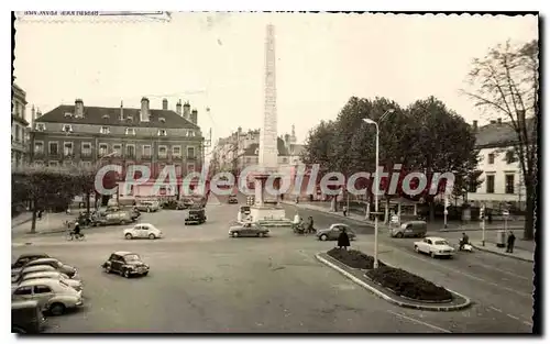 Cartes postales Chalon sur Saone La Place de l'Obelisque