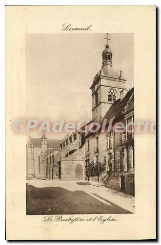 Cartes postales Le Presbytere et l'Eglise