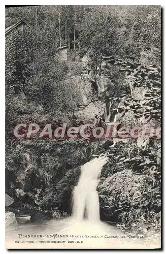 Ansichtskarte AK Plancher les Mines Haute Saone Cascade du Chemillot