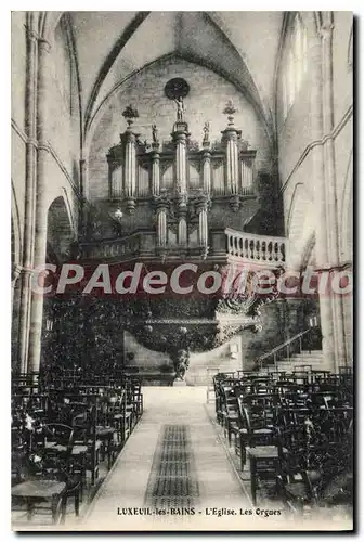 Cartes postales Luxeuil les Bains l'Eglise Les Orgues