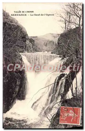 Cartes postales Vallee d L'Ognon Servance Le Saut de l'Ognon