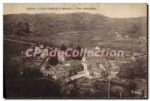 Cartes postales Faucogney Hte S Vue Generale