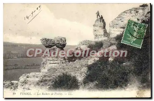 Cartes postales Vesoul Les Rochers de Frottey