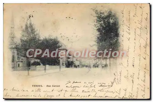 Cartes postales Vesoul Rue Carnot