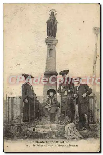 Cartes postales Le Ballon d'Alsace la Vierge du Sommet