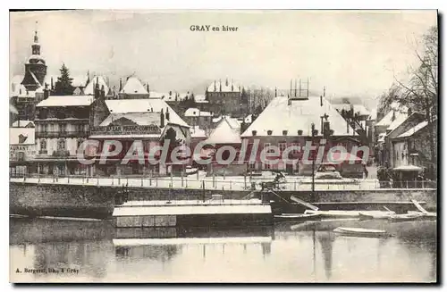 Cartes postales Gray en hiver