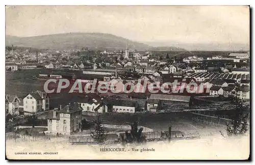 Cartes postales Hericourt Vue generale