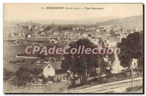 Cartes postales Hericourt Haute Saone Vue Generale