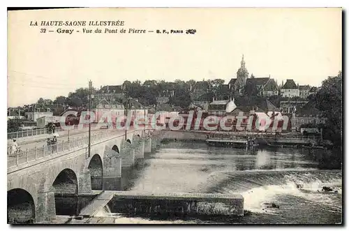 Cartes postales Gray Vue do Pont de Pierre