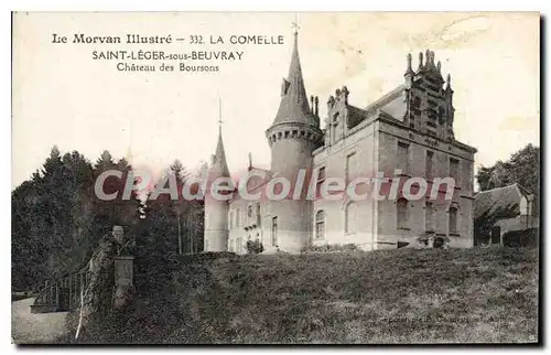 Cartes postales La Comelle Saint Leger sous Beuvray Chateau des Boursons