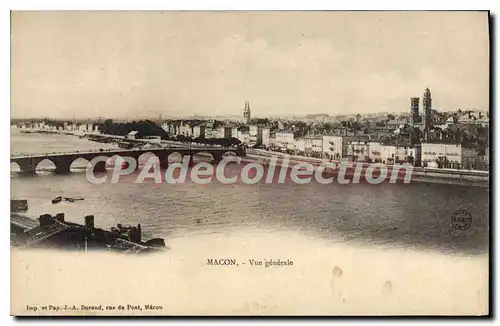 Cartes postales Macon Vue generale